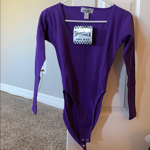 Miss Juli 90s Purple Bodysuit - Picture 1 of 3